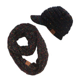 ponytail beanies & scarf set - Tania's Online Closet, LLC
