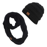 ponytail beanies & scarf set - Tania's Online Closet, LLC