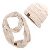 ponytail beanies & scarf set - Tania's Online Closet, LLC