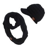 ponytail beanies & scarf set - Tania's Online Closet, LLC