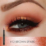 12Colors Eyeshadow  Pencil Highlighter Shimmer Eyes - Tania's Online Closet, LLC