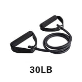 Yoga Pull Rope Resistance Bands Fitness Rubber expander- Workout - Tania's Online Closet, LLC