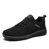 New Mesh Men Casual Shoes Lace-up Men Shoes Lightweight Comfortable Breathable Walking Sneakers - Tania's Online Closet, LLC