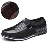 Autumn spring new men's leather casual shoes - Tania's Online Closet, LLC