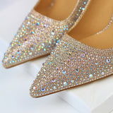 Glitter Crystal High Heels - Tania's Online Closet, LLC