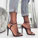 Women Sexy Thin Heels Sandals New Candy Color High Heel - Tania's Online Closet, LLC