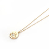 2020 New Fashion Ladies Chic Gold Chain Filled Evil Eye Coin chains - Tania's Online Closet, LLC