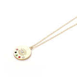 2020 New Fashion Ladies Chic Gold Chain Filled Evil Eye Coin chains - Tania's Online Closet, LLC