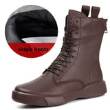 Genuine Leather Boots Women Winter Boots - Tania's Online Closet, LLC
