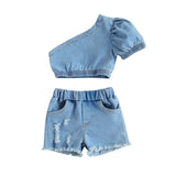2021 Baby Summer Clothing Girl Two Piece Set, - Tania's Online Closet, LLC