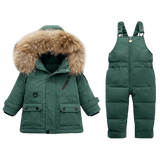 2Pcs Set Winter Children's Snowsuit Outwear - Tania's Online Closet, LLC