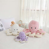 40-80cm  Lovely Simulation octopus Plush Stuffed Toy Soft Cute Animal - Tania's Online Closet, LLC