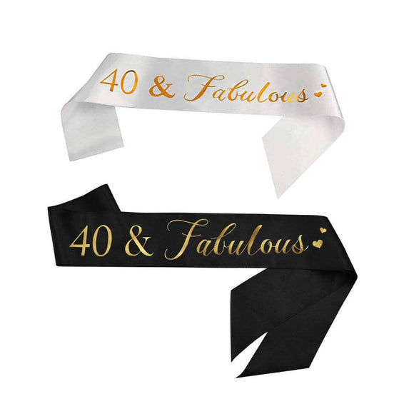 40 & Fabulous Sash - Tania's Online Closet, LLC