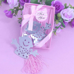 50 Bulk Blue/ Pink Snowman Children Bookmark  Baby Shower Giveaway Kids Party Souvenirs  Favors and Gifts For Guest - Tania's Online Closet, LLC
