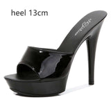 6 Color Woman Wedding Shoes Sandals-High-heeled 15cm Pumps - Tania's Online Closet, LLC