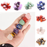 7pcs/set Chakra Natural Gemstone Reiki Healing Quartz Polished Stones - Tania's Online Closet, LLC