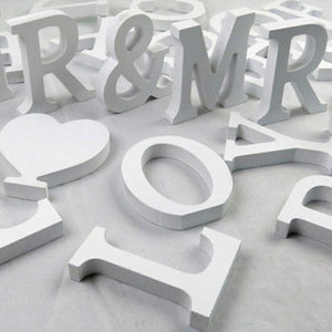 Creative Letters -Alphabet -Word- Bridal -Wedding-Graduation - Tania's Online Closet, LLC