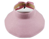 COKK Brand New  Summer Visors Cap Foldable Wide Large Brim Sun Hat - Tania's Online Closet, LLC