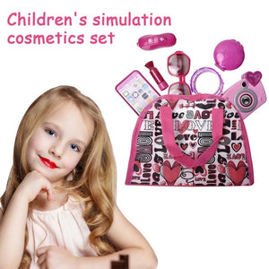 Children's Simulation Cosmetics Princess Makeup Purse set - Tania's Online Closet, LLC