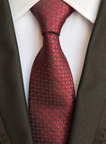 Classic 8cm Ties for Man 100% Silk Tie Luxury Tie for Men - Tania's Online Closet, LLC