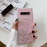 Glitter Bling Sequins Phone Case For Samsung Galaxy S10 S8 S9 Plus Note 8 Note 9 - Tania's Online Closet, LLC