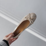 Square Toe Solid Women Shoes Flat Heel Candy Color Casual Soft Flats-Spring Summer Loafer - Tania's Online Closet, LLC