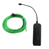 Glow Wire Cable LED Neon party Decoration  Rave 1m/3m/5m - Tania's Online Closet, LLC