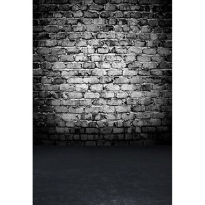 Dark Brick Wall Scene Photography Backgrounds For Photo Studio - Tania's Online Closet, LLC