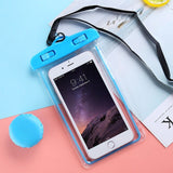 Luminous Waterproof Mobile Phone Case Pouch Bag For iPhone and Samsung - Tania's Online Closet, LLC