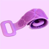 Magic Silicone Brushes Bath Towels Rubbing Back Body Massage Shower Extended Scrubber - Tania's Online Closet, LLC