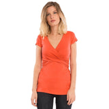 Maternity clothes Women Solid Pregnant Nursing breastfeeding Blouse T-Shirt - Tania's Online Closet, LLC