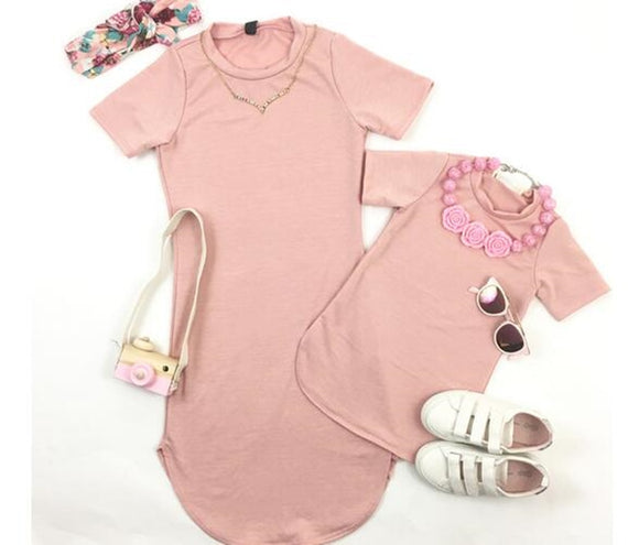 Mother Daughter T shirt Dresses - Tania's Online Closet, LLC