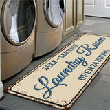 Non-Slip Floor Mat Laundry Room Mat Carpet Laundry Room Decor - Tania's Online Closet, LLC