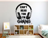 video game teen boy room decoration -vinyl decal - Tania's Online Closet, LLC