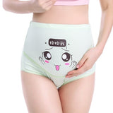 Pregnant Women Cotton Cartoon Underwear Breathable High Waist Stomach Lift - Tania's Online Closet, LLC