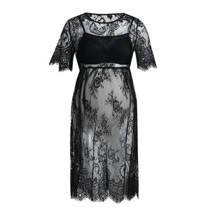 Pregnant Women Lace Short Sleeve Dress Fancy Photography Maternity Dress | Tania's Online Closet, LLC Pregnant Women Lace Short Sleeve Dress Fancy Photography Maternity Dress | Tania's Online Closet, LLC