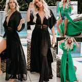 Women Beach Cover Up Cardigan Swimwear Cover ups Robe Dress - Tania's Online Closet, LLC