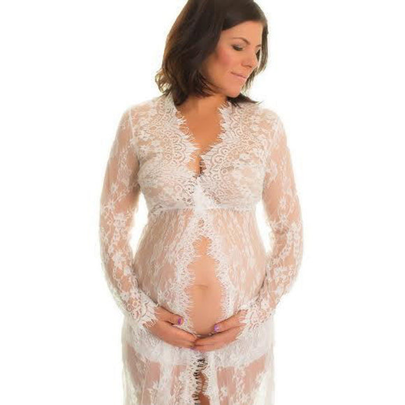 Pregnancy Lace Dress For Photography - Tania's Online Closet, LLC