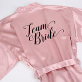 Women's Bridal Party Satin Robe - Tania's Online Closet, LLC