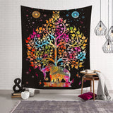 Spiritual Ritual Symbol Yoga Mandala Decorative Tapestry Wall Hanging - Tania's Online Closet, LLC