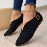Woman flats Female Fashion Sweet Loafers Casual Shoes Slip On - Tania's Online Closet, LLC