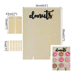 party Decoration Donuts Holds Stand Dessert Doughnut Table Holder - Tania's Online Closet, LLC