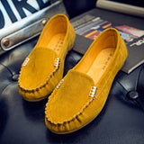 Women Flats- Loafers- Candy Color Slip on Comfortable shoes - Tania's Online Closet, LLC