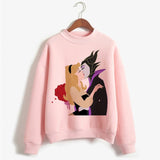 Women Vogue Princess Hoodie Dark Princess Sweatshirt - Tania's Online Closet, LLC