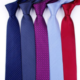 classic men business formal tie 8cm neck tie - Tania's Online Closet, LLC