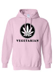 Men's/Unisex Pullover Hoodie Vegetarian Life Style - Tania's Online Closet, LLC