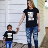 1pcs Mommy & Me Tee Shirt Best Mom Ever Best Son Ever Mama and Son T Shirts - Tania's Online Closet, LLC