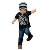Toddler Boy T-shirt Cotton Short Sleeve - Tania's Online Closet, LLC