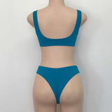 Women Sexy Push-Up Padded Bra Beach Bikini Set - Tania's Online Closet, LLC