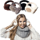 Women's Faux Fur Insulated Winter Ear Muffs - Tania's Online Closet, LLC